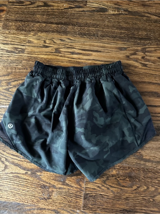 lululemon athletica Pants - lululemon athletica Black Camo Running Shorts